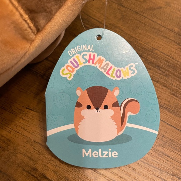 Squishmallows Brown and Cream Melzie Plush - Picture 3 of 3
